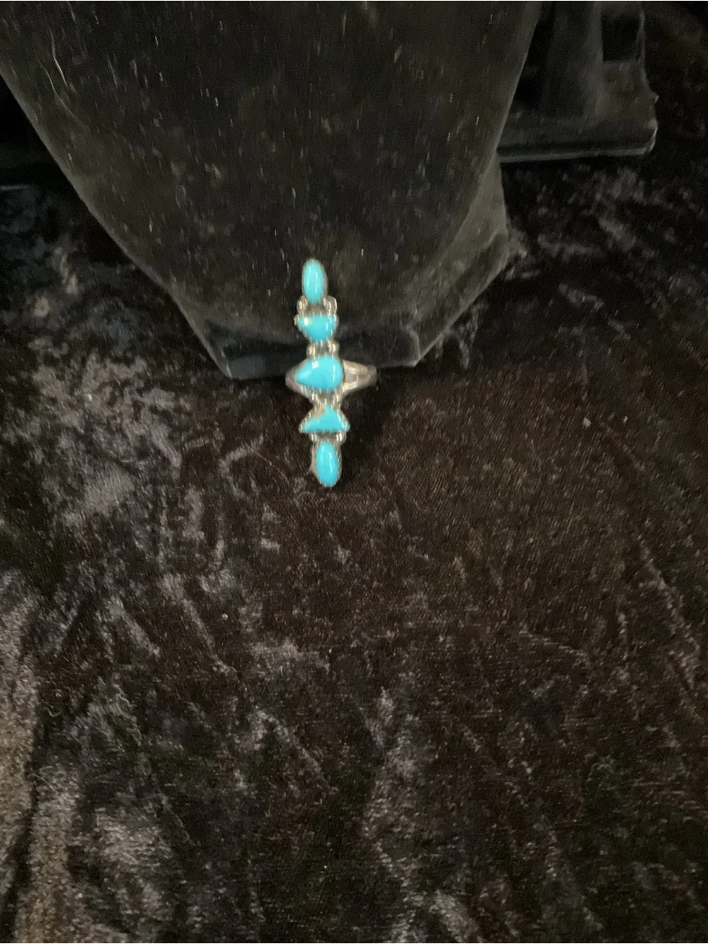 Navajo Turquoise Sterling Silver Ring